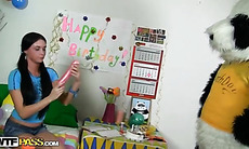 Hot sex as a B-day present for Panda