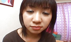 Airi Momose has nipples pinched and aroused cunt fucked big time - More at hotajp.com
