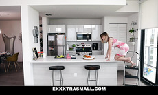 ExxxtraSmall - Curvy Tiny Teen Gets Picked Up And Dicked Down