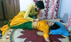 Indian hot Milf aunty vs hot teen Indian sex with hindi