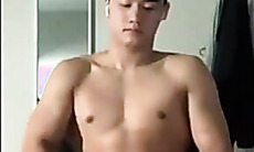 handsome korean dude handsfree