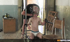 Boynapped - Servicing Hard Master Part 1: Daddy Trains His Sub's Throat With Dildo