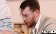 Charlie pulled out his cock for Andrew Connors