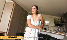 Cute Latina Model Roughed Up And Railed At Fake Bikini Casting