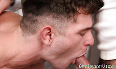 Canyon Coles ass dripping with cum after Jimmy Standards fucking