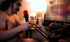 asmr i react to your squirt vid pov you re rachel dolez