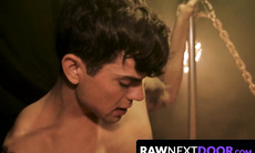 RawNextDoor.com - Jocks Alex Tanner and Dakota Payne take turns rimming each other and barebacking hardcore