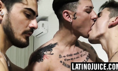 Foursome frenzy with horny Emi Walter and Axel