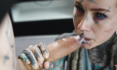 Tinder date ANAL fuck with a TATTOOED pornstar