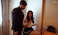 Naughty teacher teaches hot student about the sex less game