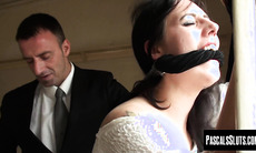 Watch Honesty Calliaro get dominated & tormented with hot wax while her master pounds her roughly