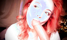 Curvy Redhead beauty teasing you