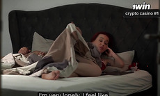 Step Mom's insatiable routine turns into sultry creampie in collective sofa - porno!