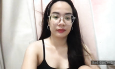 Very pretty slim big boobs webcam asian milf