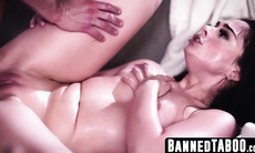 Seth Gamble's intense sex session captured on film